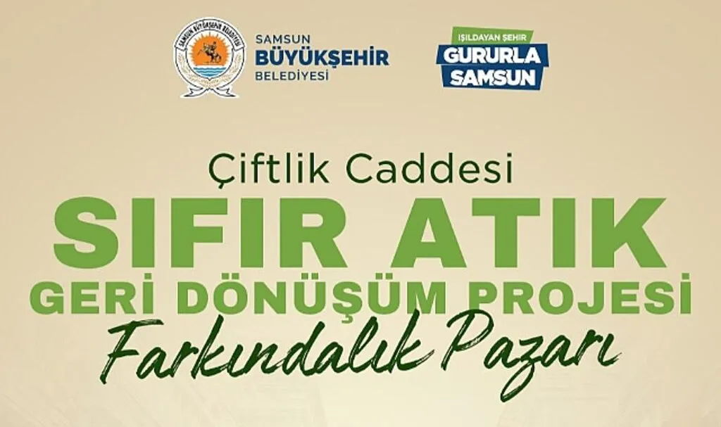 Samsun'a Sıfır Atık Pazarı Kuruluyor