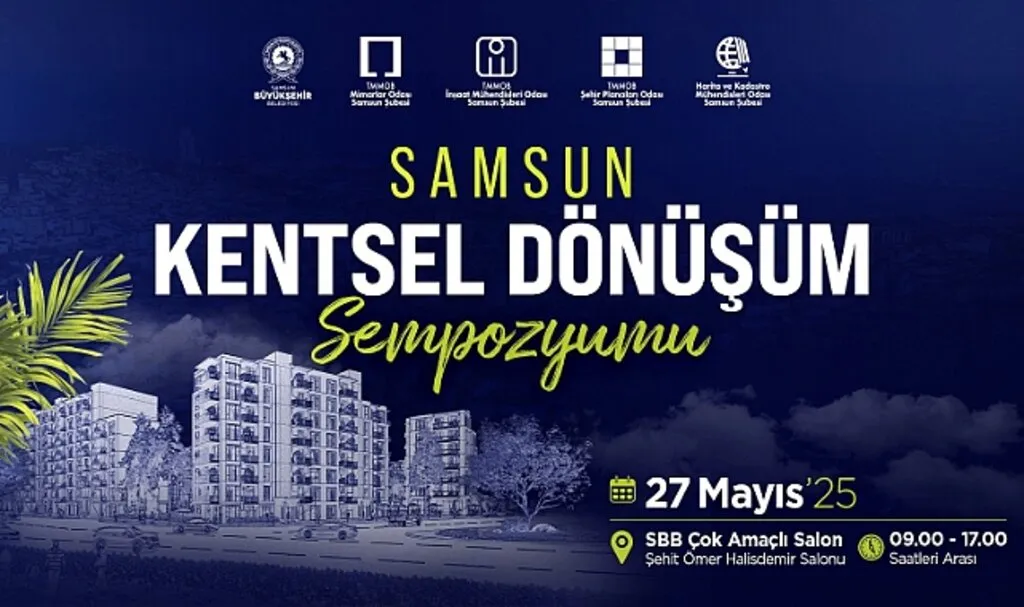 Samsun'da Kentsel Dönüşüm Zirvesi