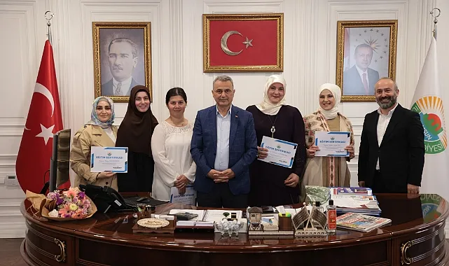 İlkadım'da Kadın Girişimciler Sertifika Sahibi Oldu