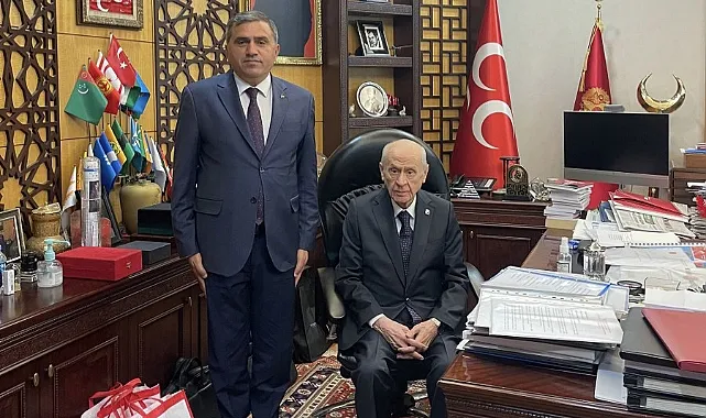 MHP?li Başkan Burhan Mucur Lideri Devlet Bahçeli'nin Duasını Aldı