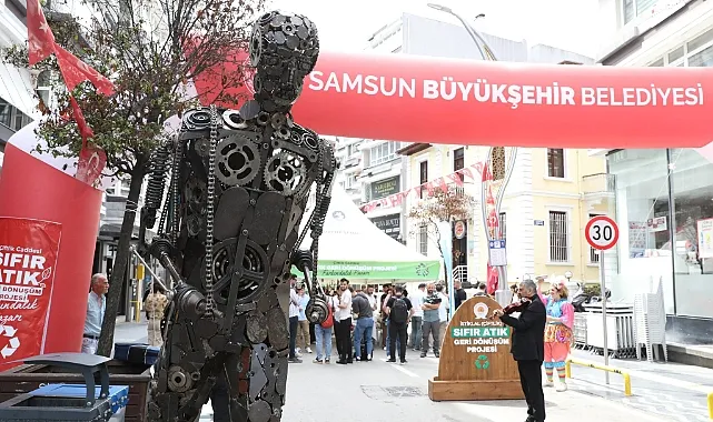 Samsun'da Sıfır Atık Pazarı Kuruldu