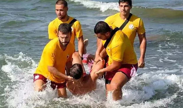 Samsun Denizinde Rip Akıntısı Uyarısı