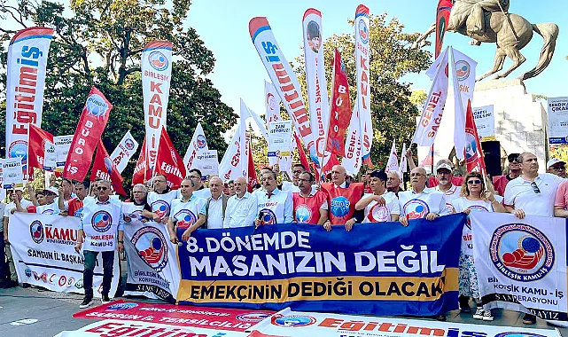 Birleşik Kamu-İş Samsun'dan Taleplerini Sıraladı