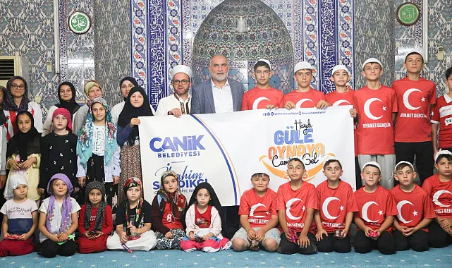 Canik'te Camiler Çocuklarla Şenlendi