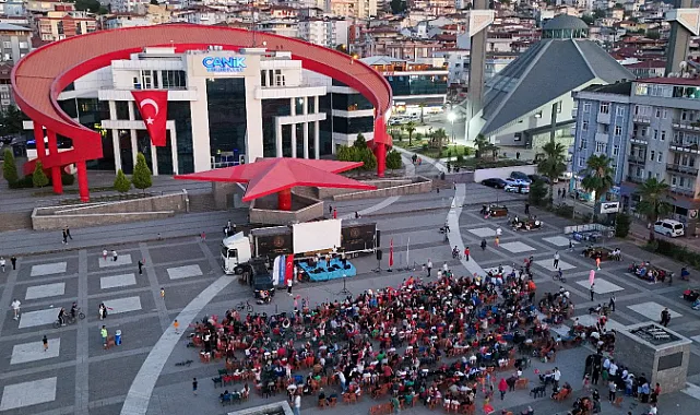 Canik'te Konser ve Sinema Şöleni 