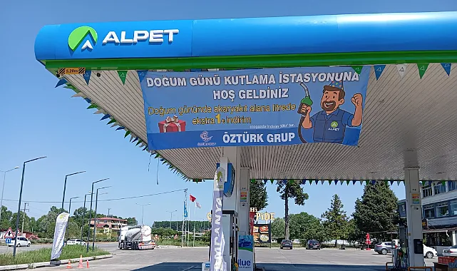 Çarşamba Alpet?ten Doğum Günü Olan Müşteriye 1 TL İndirim