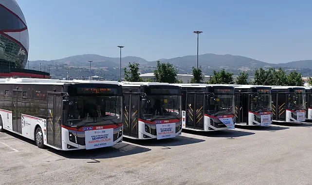 Samsun'da Kent İçi Ulaşım Filosu Güçleniyor
