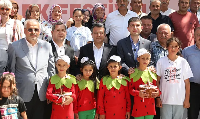 Dürtmen Yaylasında Çilek Festivali
