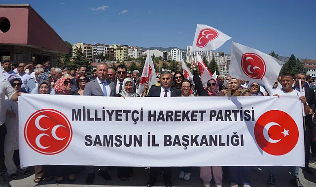 MHP Samsun Teşkilatı Tokat?a Çıkarma Yaptı
