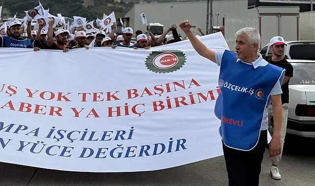 Sampa'da İşçiler Eylemde