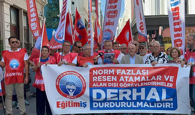 Eğitim İş'ten MEB?e Sürgün Atama Tepkisi