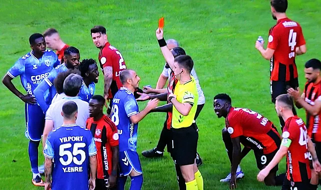 Gaziantep FK - Samsunspor Maçında Skandal Kararlar!
