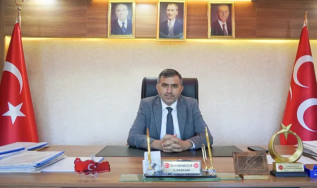 MHP'li Başkan Burhan Mucur?dan Teşekkür Mesajı