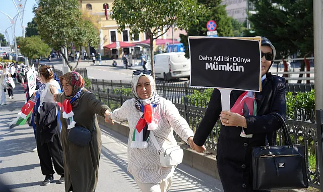 AK Parti?li Kadınlardan Sessiz Çığlık Zinciri