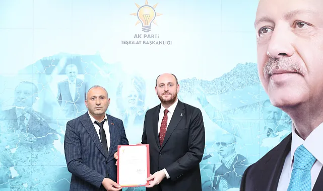 AK Parti Tekkeköy'e Yeni Başkan Üzeyir Bahadur Atandı