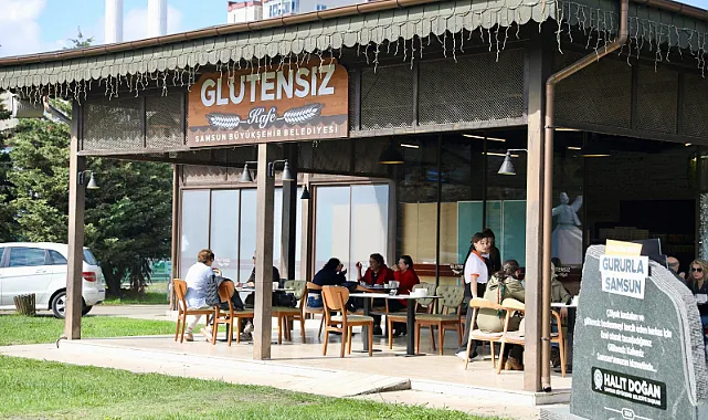 Samsun'da Glütensiz Kafe İlgi Odağı Oldu