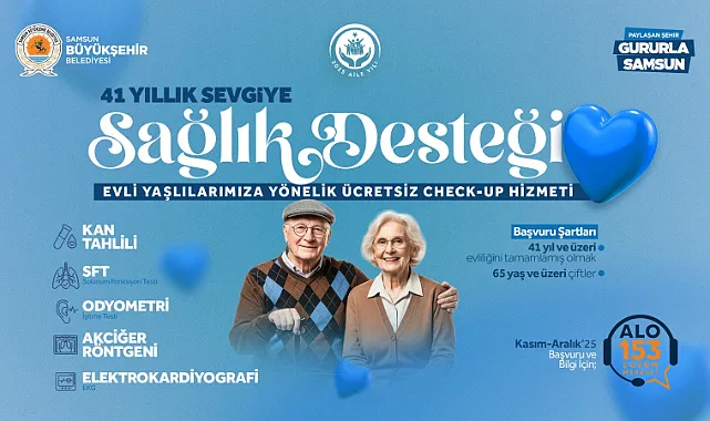 41 Yıllık Sevgiye Sağlık Desteği