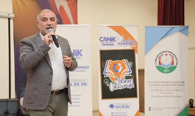 Canik'te 'Başkan Okulumda' Buluşması