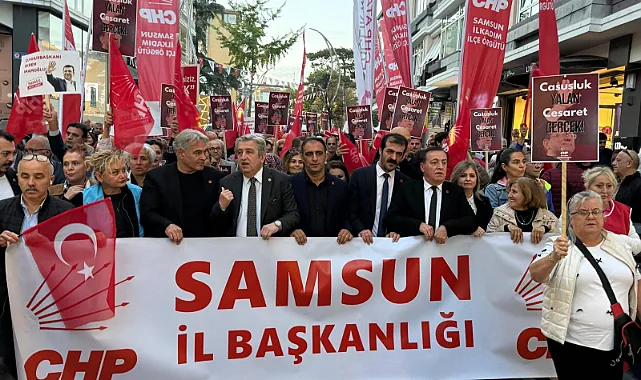 CHP'den Yürüyüş: Baskılara ve Zulme Yenilmeyeceğiz