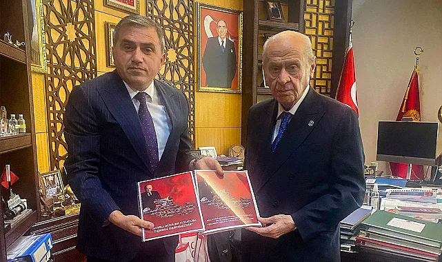 MHP Lideri Devlet Bahçeli?ye Samsun Raporu Sundu