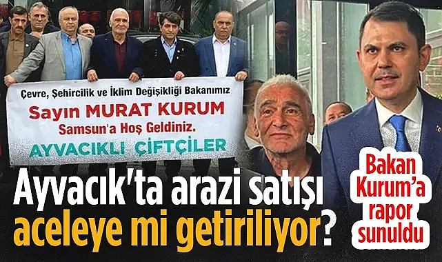 Ayvacık'ta arazi satışı aceleye mi getiriliyor?