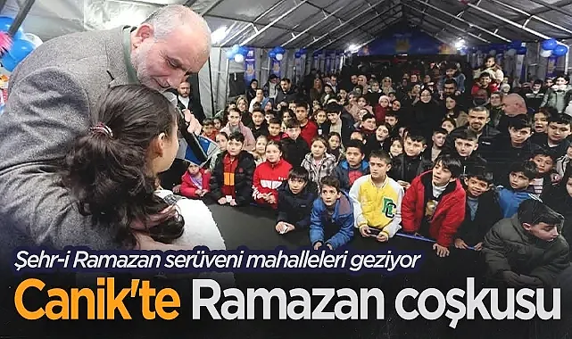 Canik Belediye Başkanı İbrahim Sandıkçı Ramazan Serüveni Etkinliklerini Başlattı