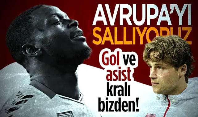 Samsunspor'un Yıldızları Avrupa'yı Sallıyor! Gol ve Asist Kralı Bizden...