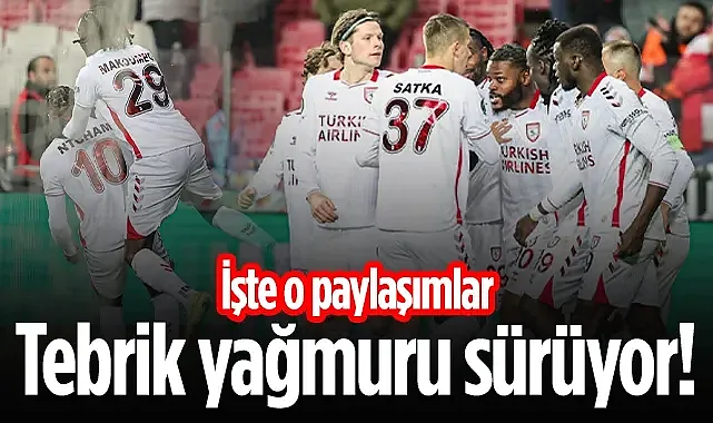Son 16 Gururu Siyaseti Birleştirdi: İşte Samsunspor İçin Yayımlanan Mesajlar