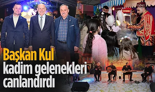 Terme Belediyesi Ramazan Sokağı İle Kadim Gelenekleri Canlandırıyor