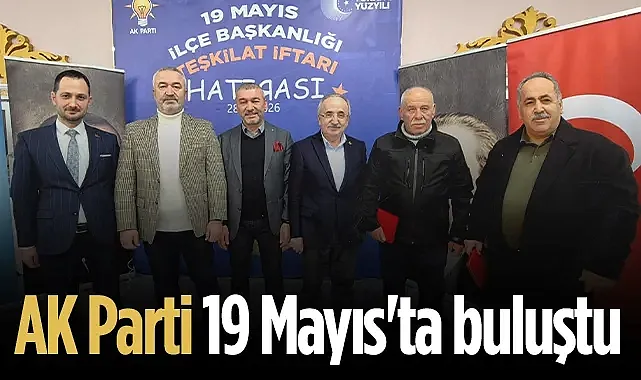 AK Parti 19 Mayıs İlçe Başkanlığı Yaklaşık Bin Kişilik İftar Programı Düzenledi