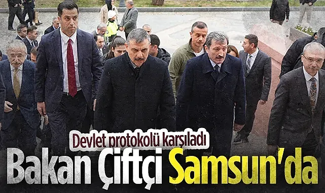 İçişleri Bakanı Mustafa Çiftçi Samsun?da Bir Dizi Ziyaret Gerçekleştirdi
