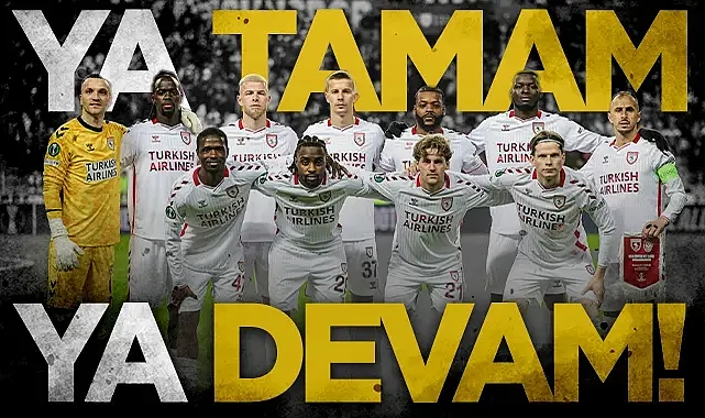 Kader Gecesi Geldi Çattı! Samsunspor'un Avrupa'daki En Zor Sınavı...