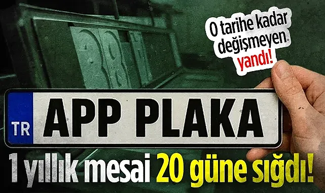 Samsun'da Plaka Değişim Rekoru: 1 Yıllık İş 20 Günde Tamamlandı