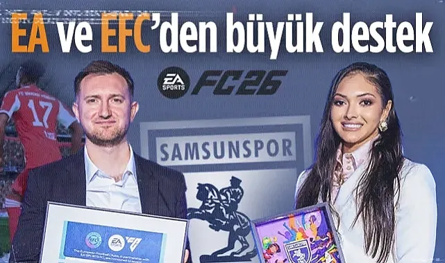 Samsunspor Avrupa'nın En İyi 3 Projesinden Birine İmza Attı! EA SPORTS FC ve EFC...