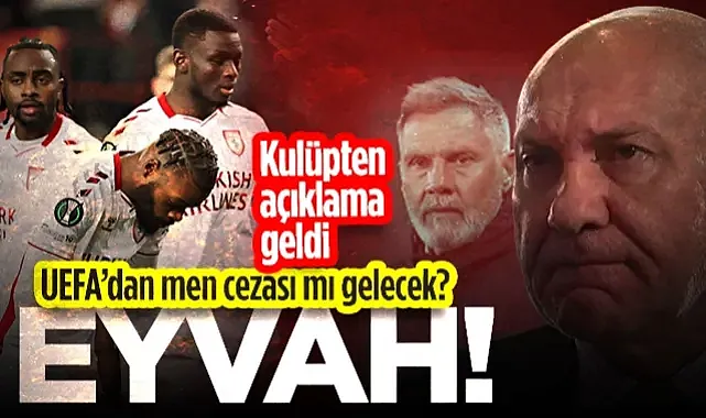 Samsunspor'da Borç Şoku! UEFA'dan Men Cezası mı Gelecek? Kulüpten Açıklama Geldi...