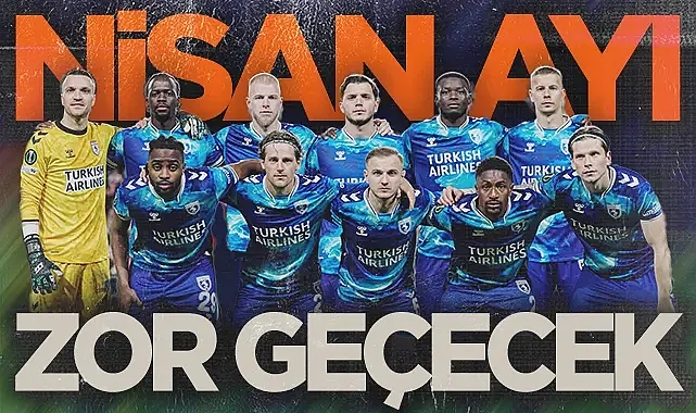 Samsunspor'un Nisan Ayı Fikstürü: Lig Ve Kupada 6 Kritik Sınav
