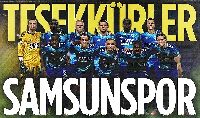 Teşekkürler Samsunspor: Avrupa Macerası Gururla Noktalandı