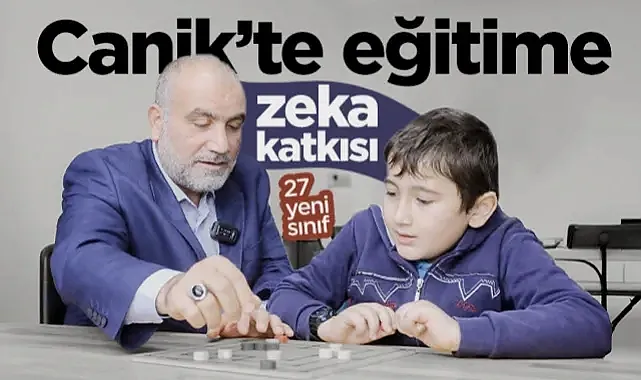 Canik Belediyesi'nden Eğitimde Farkındalık: 27 Adet Akıl ve Zekâ Oyunu Sınıfı Öğrencilerin Hizmetinde