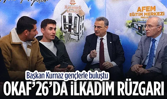 İlkadım Belediyesi'nin Vizyon Projeleri OKAF?26?da Gençlerle Buluştu