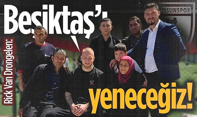 Rick van Drongelen'den Beşiktaş Maçı Mesajı: "Hedefimiz Galibiyet"