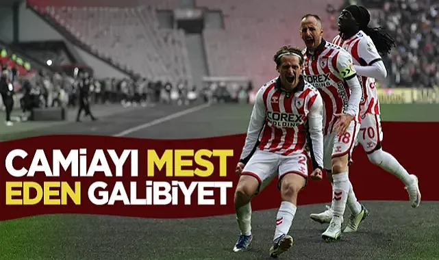 Samsunspor Camiasını Mest Eden Galibiyet