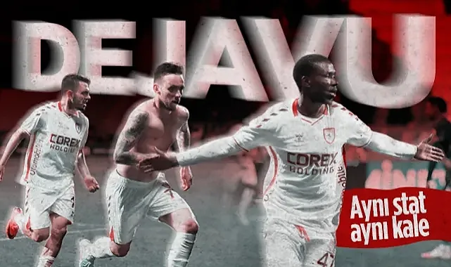 Samsunspor'da Dejavu! Aynı Stat, Aynı Kale, Yine Son Dakika Zaferi!