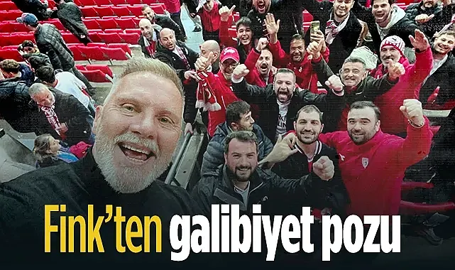 Thorsten Fink'ten Beşiktaş Galibiyetine Özel Poz