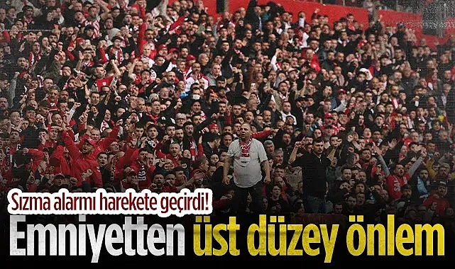 Samsunspor-Galatasaray Maçında Tribüne 'Sızma' Alarmı! Emniyetten Üst Düzey Önlem...