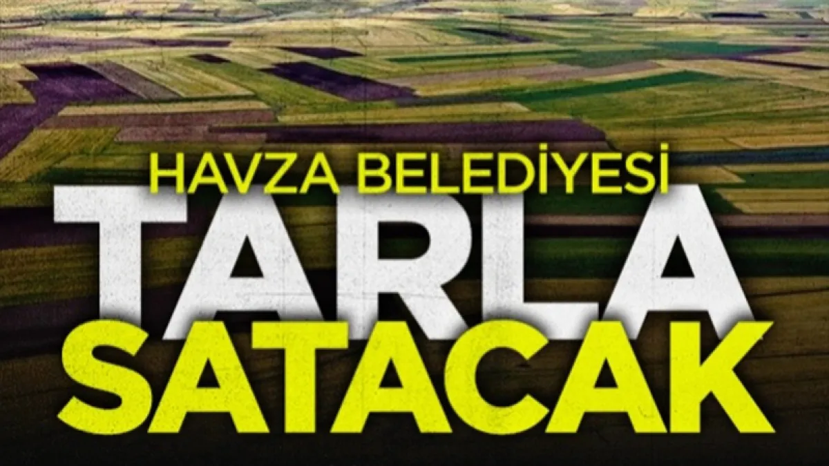 Samsun Havza Belediyesi Tarla Satıyor