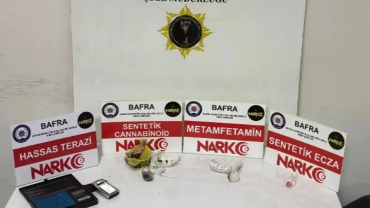 Samsun'da Uyuşturucu Operasyonu: 2 Kişi Tutuklandı