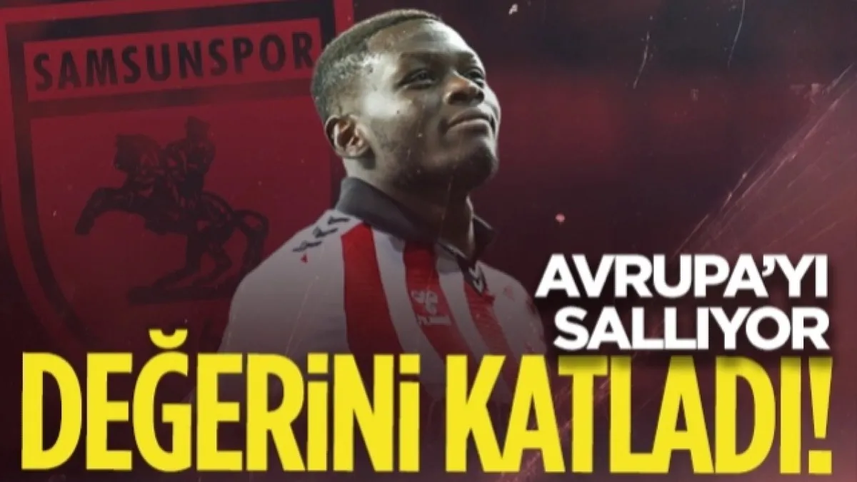 Samsunsporlu Marius Mouandilmadji Değerini 4'e Katladı!