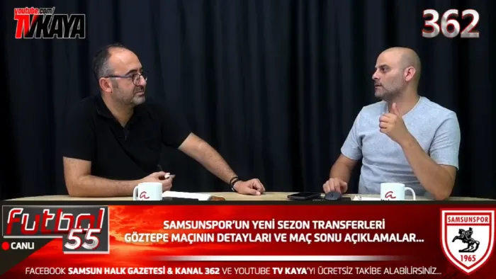 Samsunspor Gündemi, Futbol 55, 18 Ağustos 2026 Samsunspor-Göztepe: 3-3, maçtan detaylar ve transfer