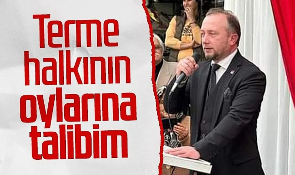 CHP Terme Belediye Başkan Adayı İbrahim Yavuz: Terme Halkının Oylarına Talibim