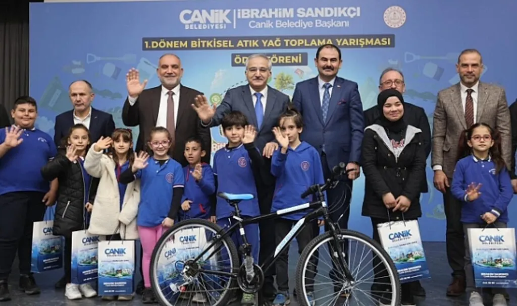 Canik?te Çevreci Öğrenciler Ödülleri Kaptı